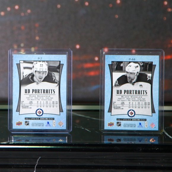 Winnipeg Jets UD Portraits - Stars - Wheeler, Schiefele & Morrissey - Picture 4 of 6